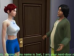 Helping my Sim neighbor with their sexual needs