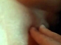 Wife's juicy pussy finger play