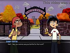 大学生 Dannyphantom 在 Amity Park 享受课程